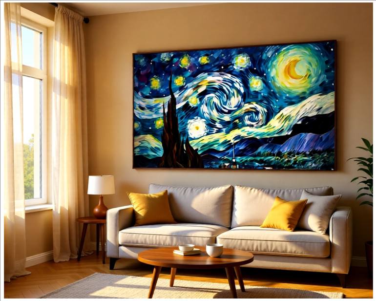 Original Contemporary Landscape Digital by Goddy Bor