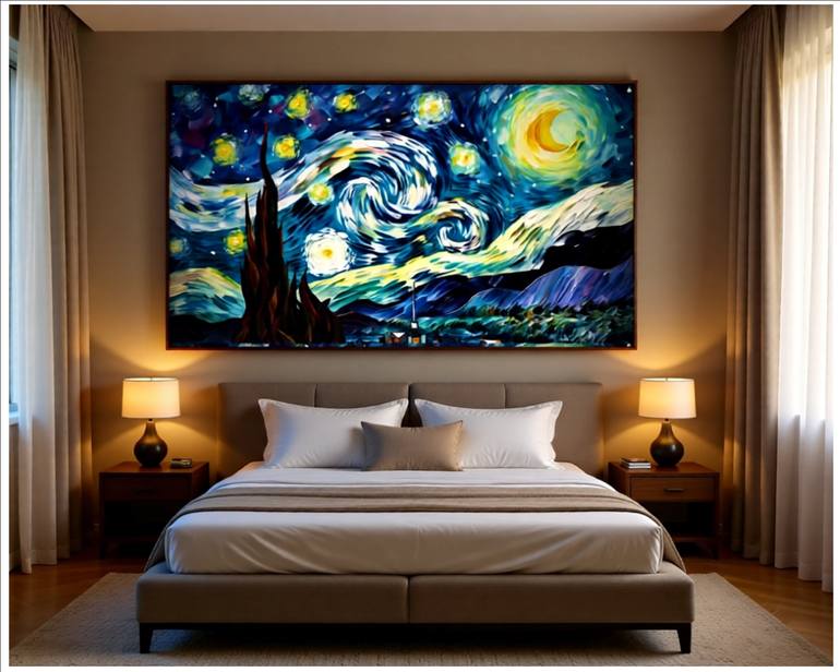 Original Contemporary Landscape Digital by Goddy Bor