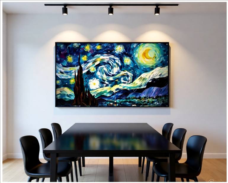 Original Contemporary Landscape Digital by Goddy Bor