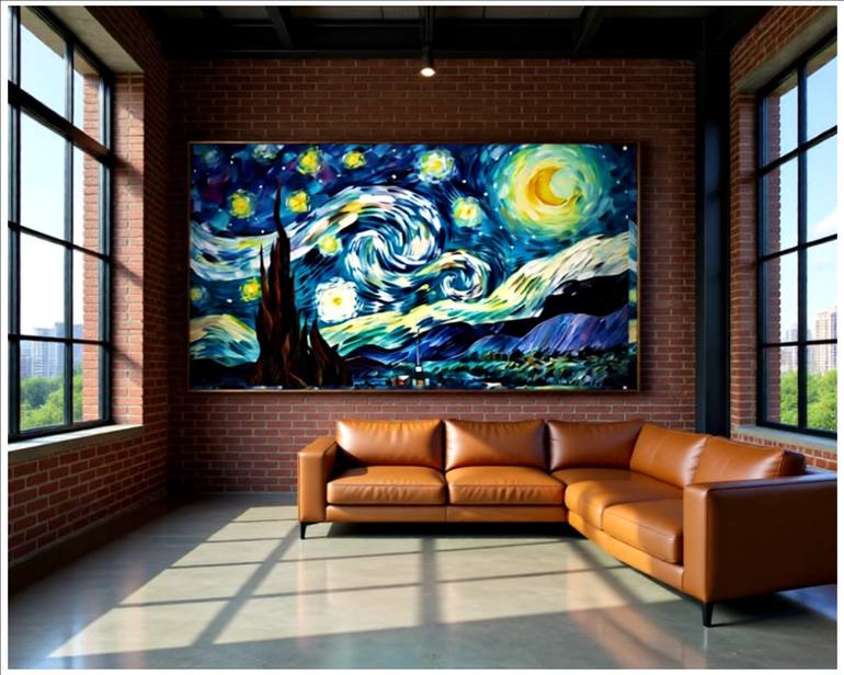 Original Contemporary Landscape Digital by Goddy Bor