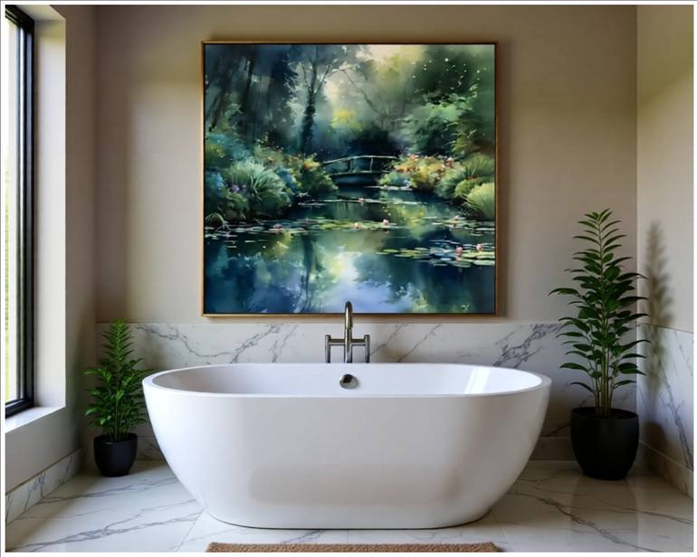 Original Digital Art Garden Digital by Goddy Bor