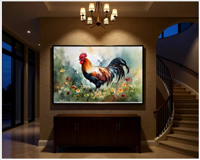 Original Impressionism Animal Digital by Goddy Bor
