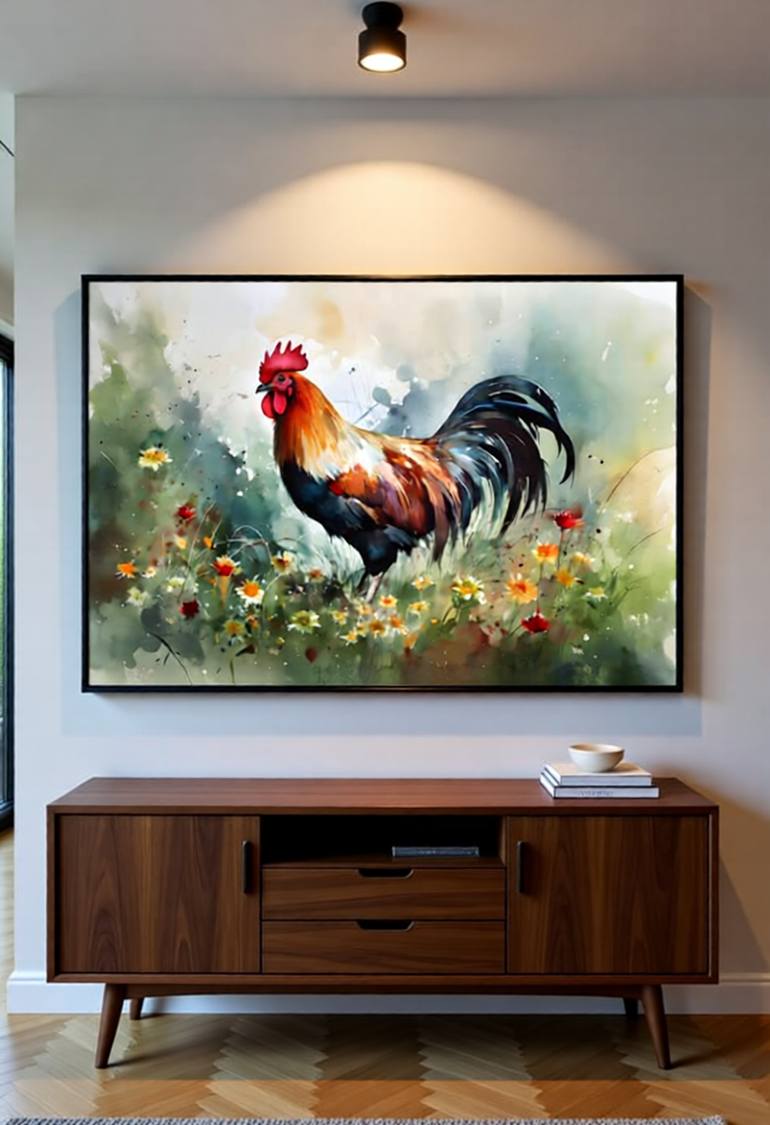 Original Impressionism Animal Digital by Goddy Bor