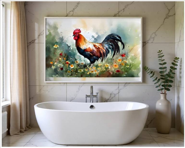 Original Impressionism Animal Digital by Goddy Bor