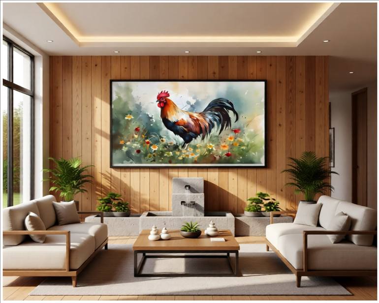 Original Impressionism Animal Digital by Goddy Bor