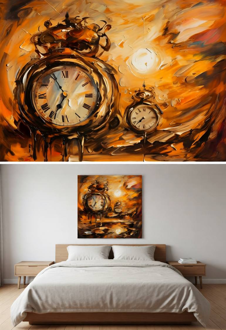 Original Surrealism Abstract Digital by Goddy Bor