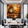 Surreal Melting Moments art on the office wall