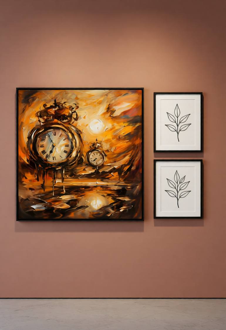 Original Surrealism Abstract Digital by Goddy Bor
