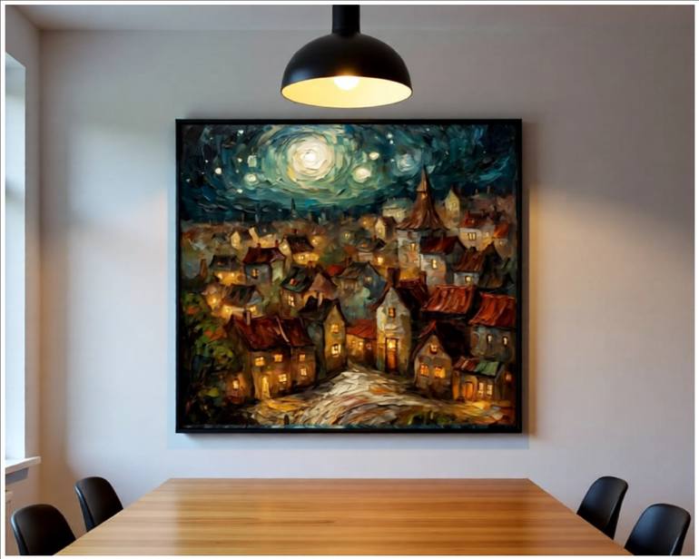 Original Digital Art Cities Digital by Goddy Bor