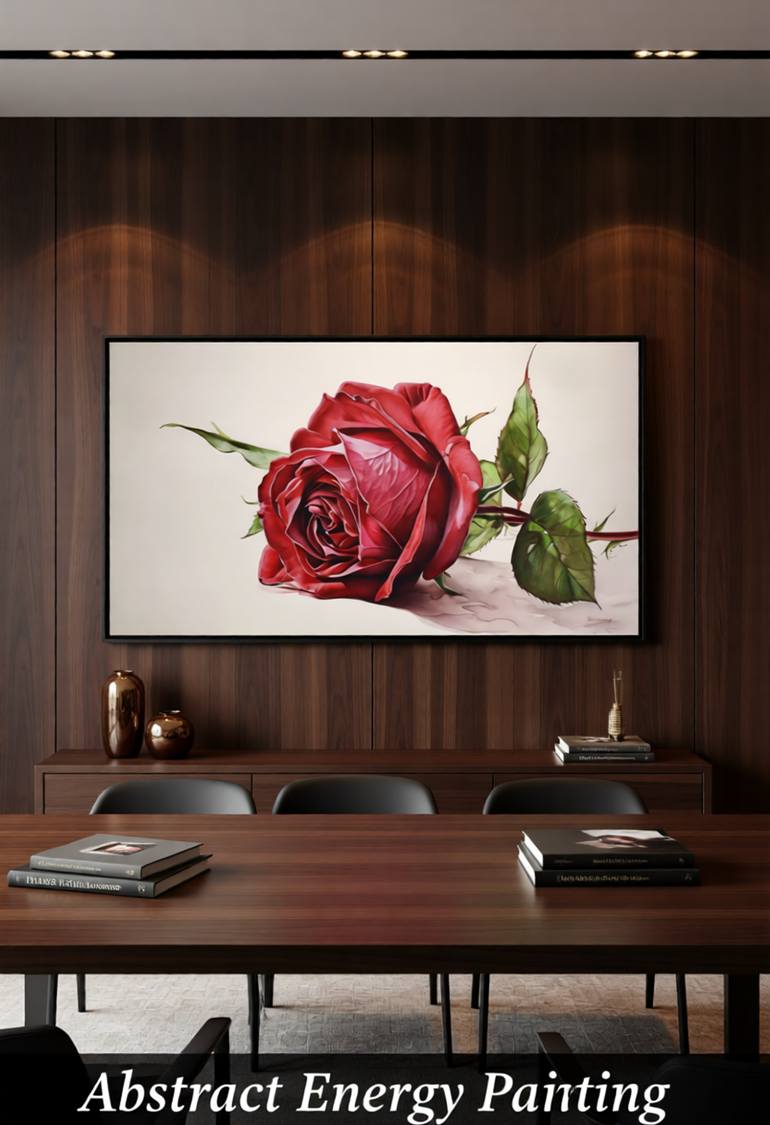 Original Art Deco Floral Digital by Goddy Bor