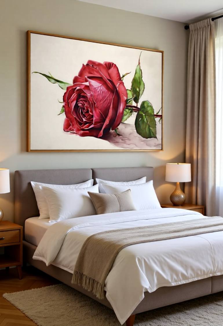 Original Art Deco Floral Digital by Goddy Bor