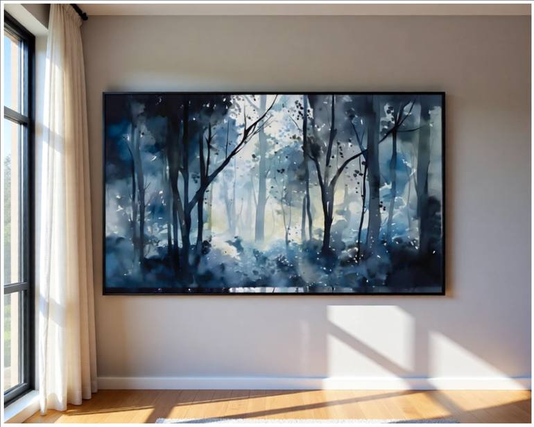 Original Contemporary Landscape Digital by Goddy Bor