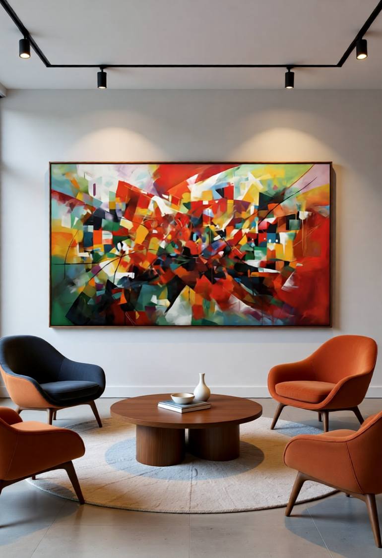 Original Contemporary Abstract Digital by Goddy Bor