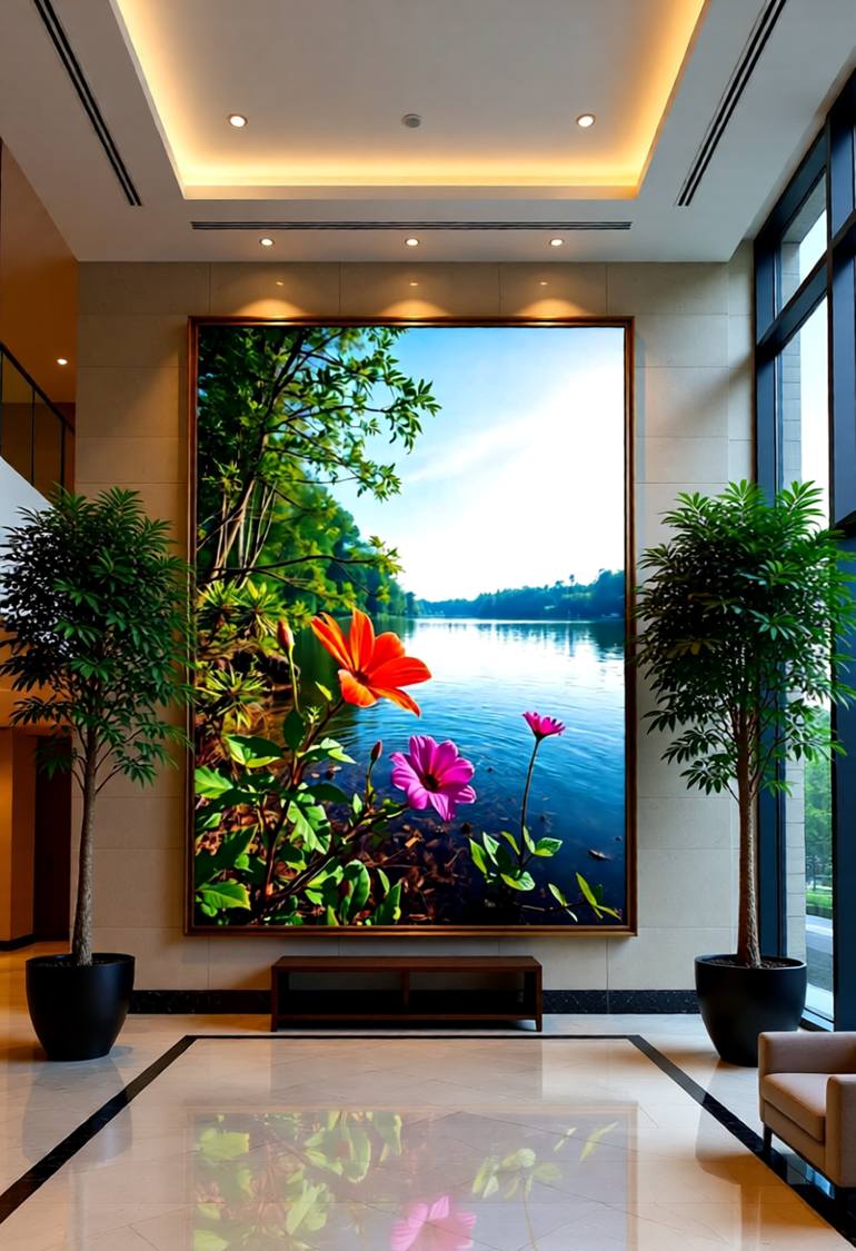 Original Digital Art Seascape Digital by Goddy Bor