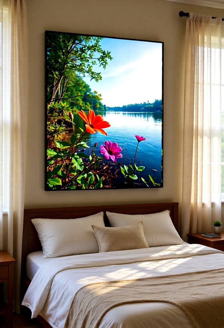 Original Digital Art Seascape Digital by Goddy Bor