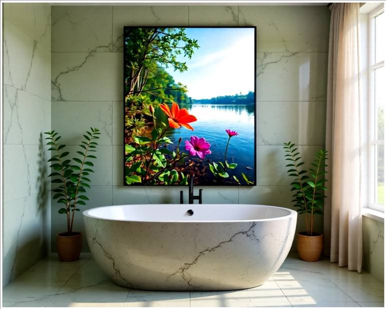 Original Digital Art Landscape Digital by Goddy Bor