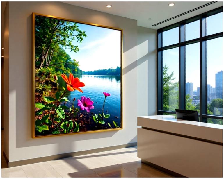 Original Digital Art Landscape Digital by Goddy Bor