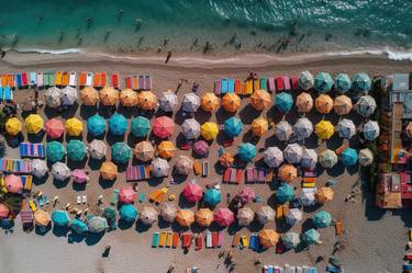 Print of Beach Paintings by Latch Gallery