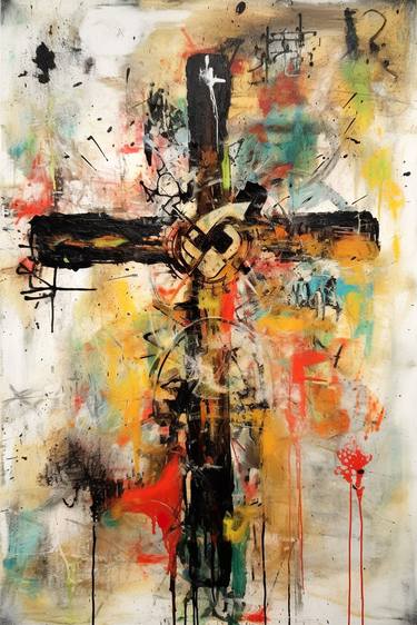 Print of Abstract Religious Paintings by Latch Gallery