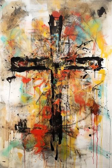 Print of Abstract Religion Paintings by Latch Gallery