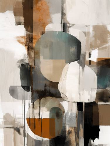Print of Minimalism Abstract Paintings by Latch Gallery