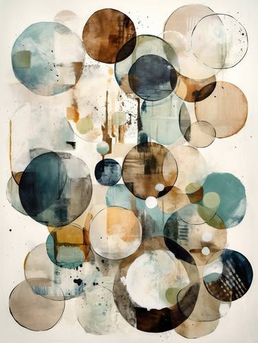 Print of Abstract Geometric Paintings by Latch Gallery