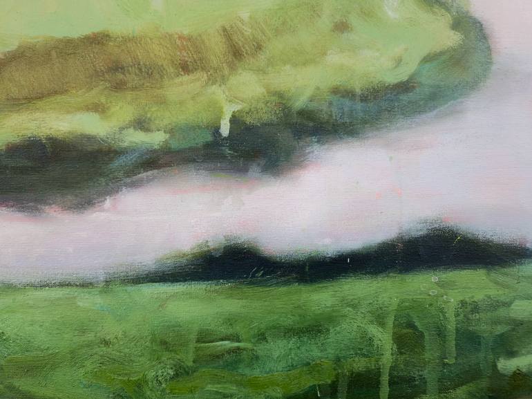 Original Abstract Expressionism Landscape Painting by Eliza Kolodziej