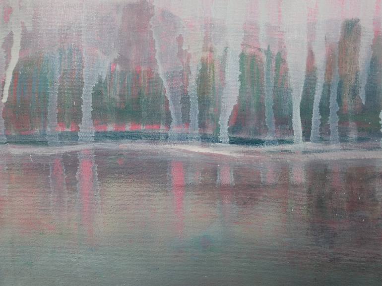 Original Abstract Expressionism Landscape Painting by Eliza Kolodziej