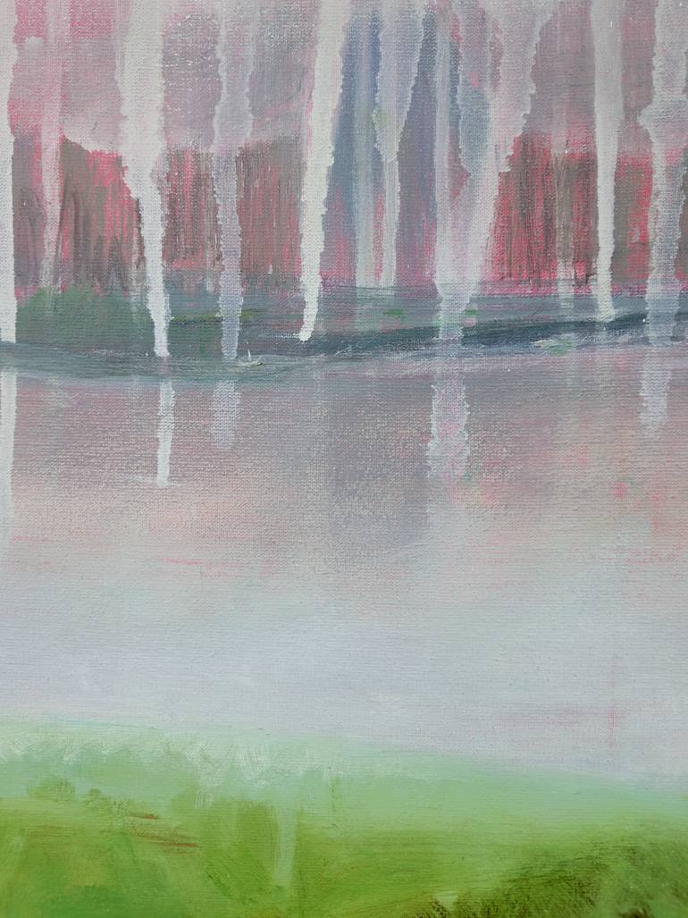 Original Abstract Expressionism Landscape Painting by Eliza Kolodziej