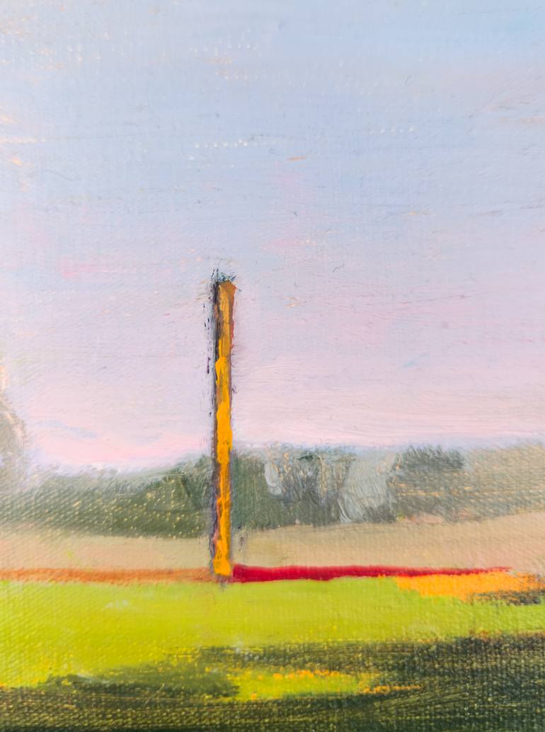 Original Symbolism Landscape Painting by Eliza Kolodziej
