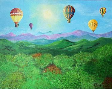 Original Realism Travel Paintings by Rena J Harvey