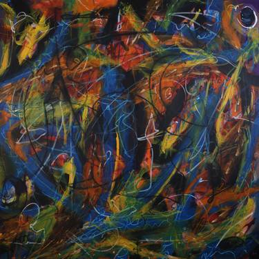 Original Abstract Expressionism Abstract Paintings by Jason Henderson