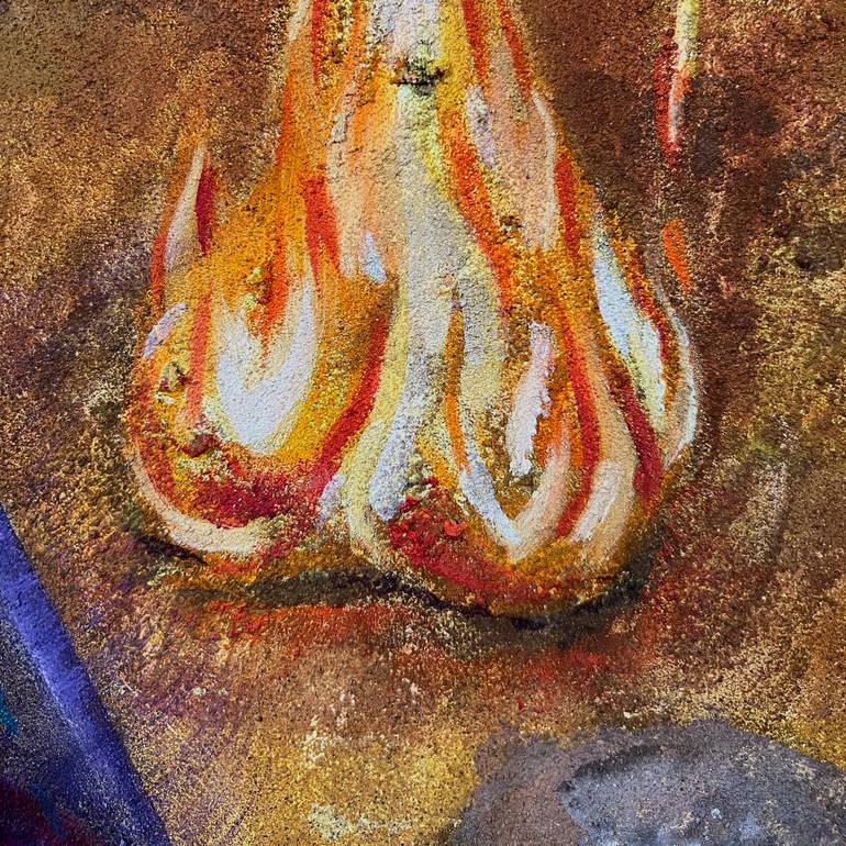 Original Expressionism People Painting by Jason Henderson