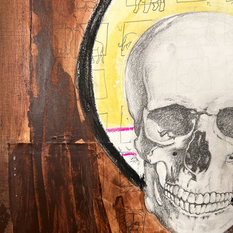 Original Expressionism People Mixed Media by Jason Henderson
