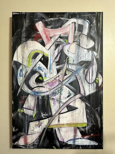 Original Abstract Paintings by Artist Xavier