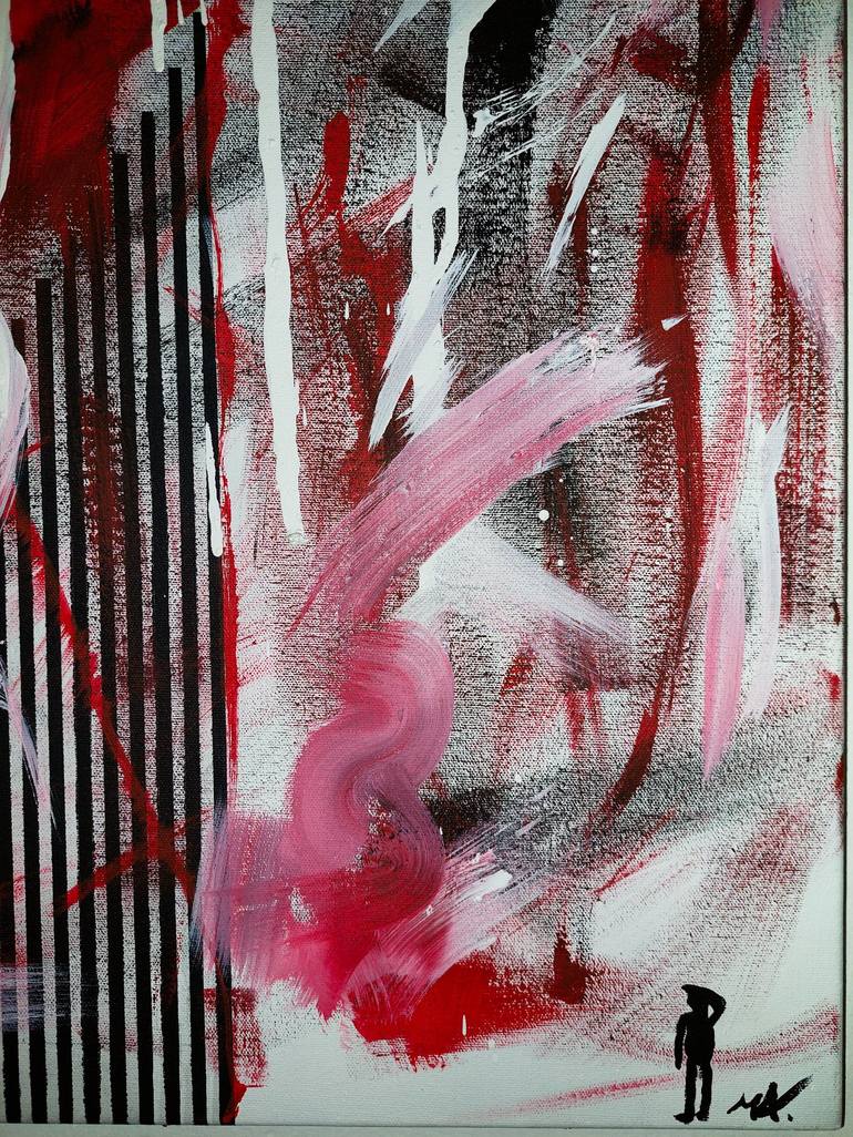 Original Abstract Painting by Mariano Muciño