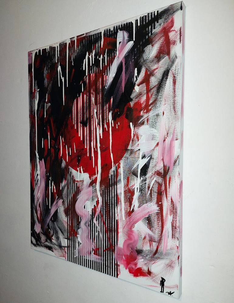 Original Abstract Painting by Mariano Muciño