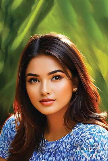 Beautiful Indian Women Portrait thumb