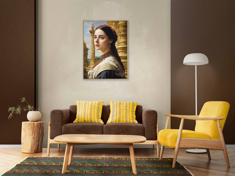 Original Portraiture Women Digital by Deepak Creation Pta