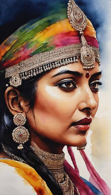 Original Expressionism Women Digital by Deepak Creation PTA