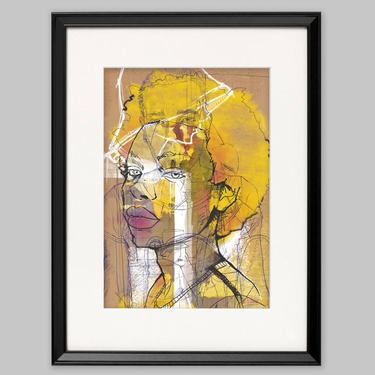 Original Contemporary Portrait Printmaking by Peter Mico