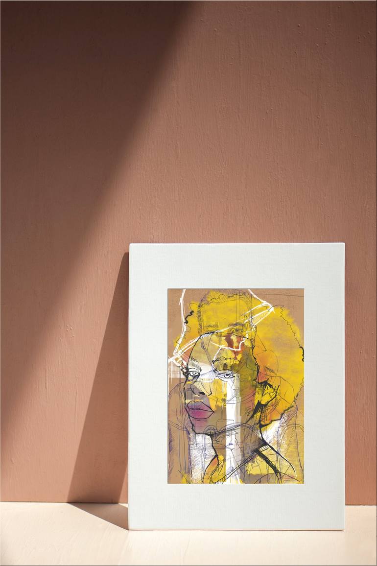 Original Contemporary Portrait Printmaking by Peter Mico