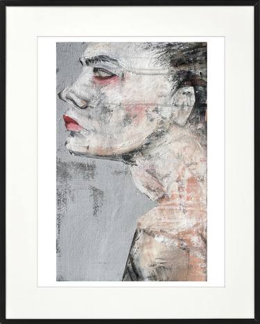 Original Figurative Portrait Printmaking by Peter Mico