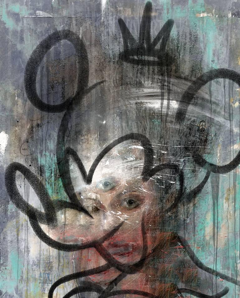 Original Contemporary Graffiti Printmaking by Peter Mico
