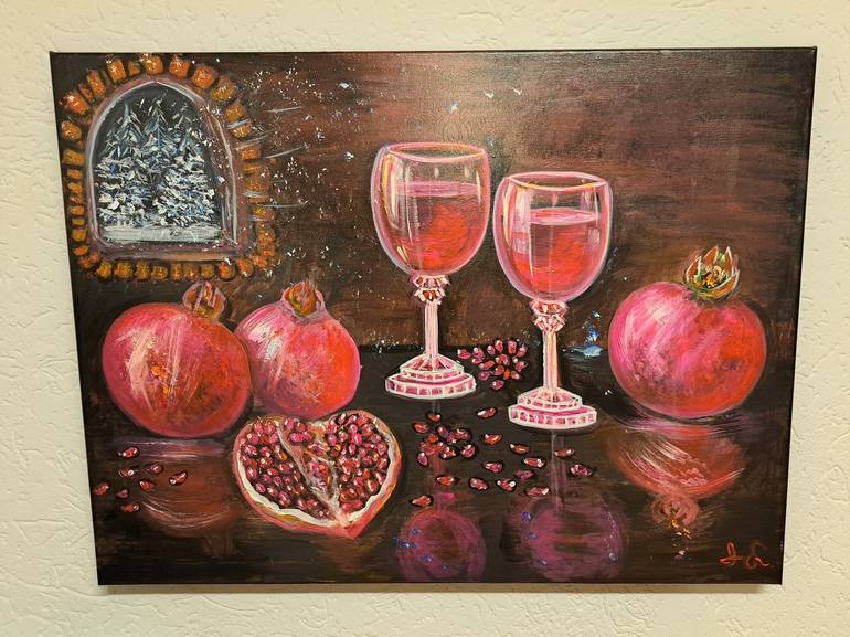 Original Food & Drink Painting by Inessa Luijten-Cherniy