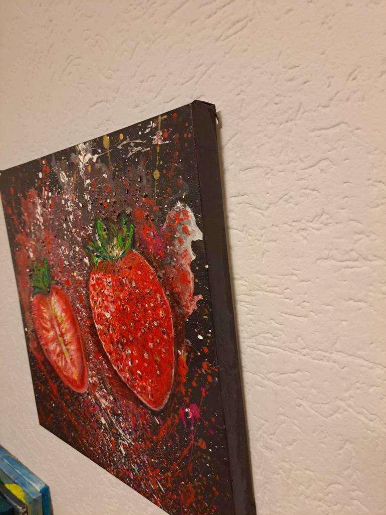 Original Abstract Food & Drink Painting by Inessa Luijten-Cherniy