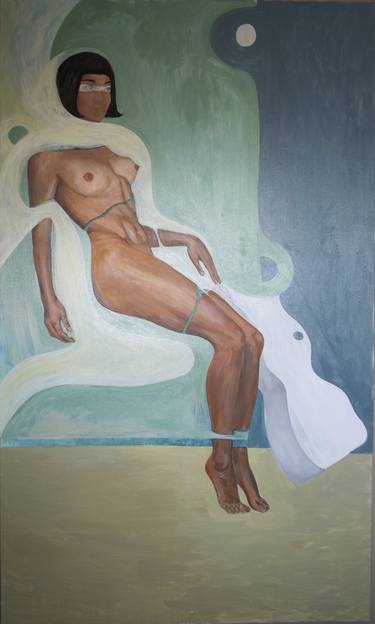 Original Nude Painting by Olta Ymeri