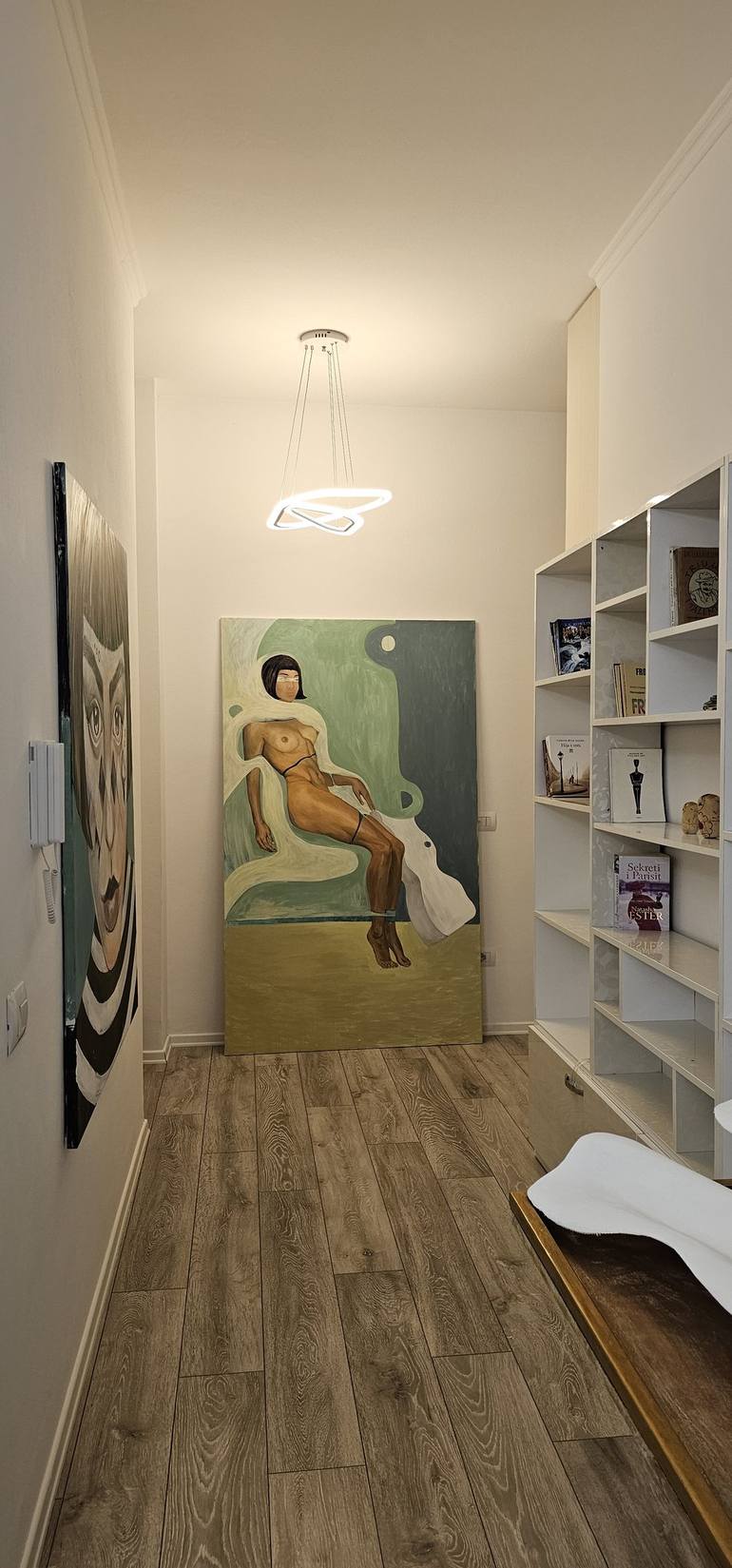 Original Contemporary Nude Painting by Olta Ymeri