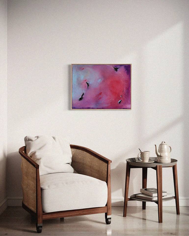 Original Abstract Painting by Gisela A Lazarte