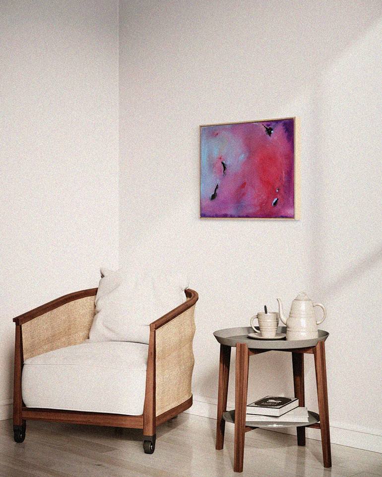 Original Abstract Painting by Gisela A Lazarte